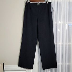 David Brooks NWT charcoal gray pinstripe pants